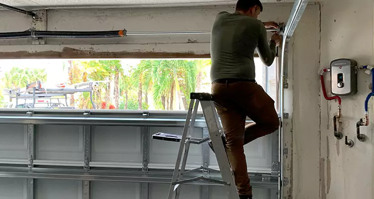 Garage Door Tension Spring Replacement in Palm City, FL