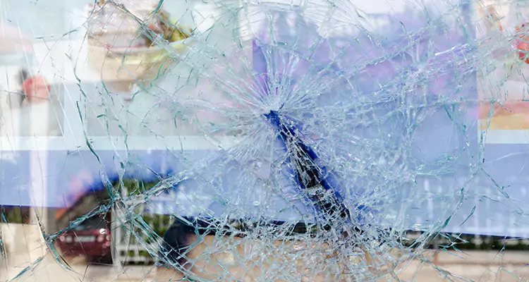 Cracked Glass Balcony Door Repair in Palm City, FL