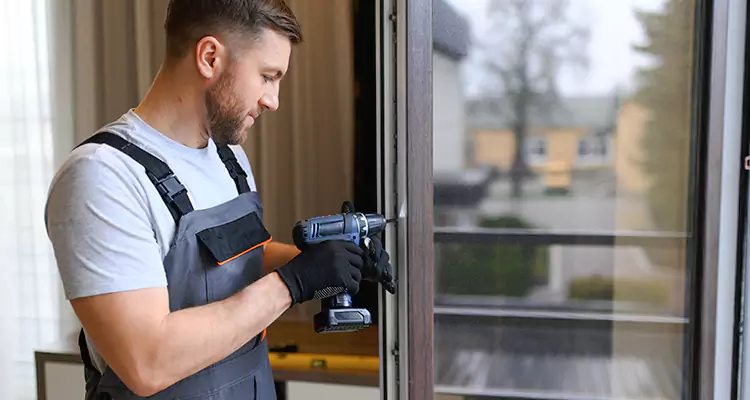 Sliding Screen Door Handle Repair in Palm City, FL