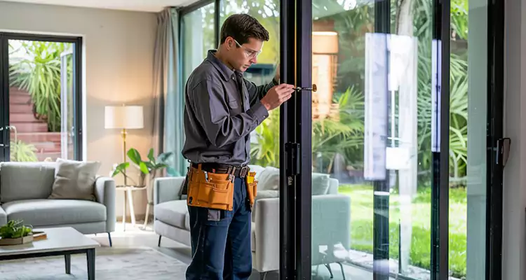Sliding Door Jamb Lock Repair in Palm City, FL